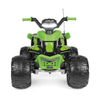 ATV Peg Perego Corral T-Rex, 330W, 12V, 3 ani +, Verde/ Negru