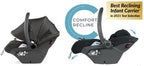 Scaun Auto Peg Perego, Primoviaggio Lounge 500, 40 - 87 cm, 0-13 kg, Negru/Gri