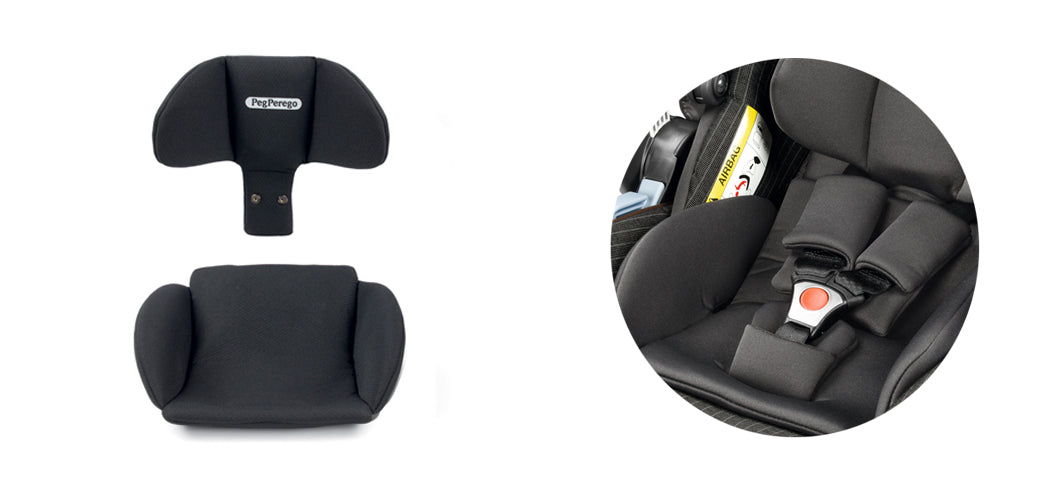 Scaun Auto Peg Perego, Primoviaggio Lounge 500, 40 - 87 cm, 0-13 kg, Negru/Gri