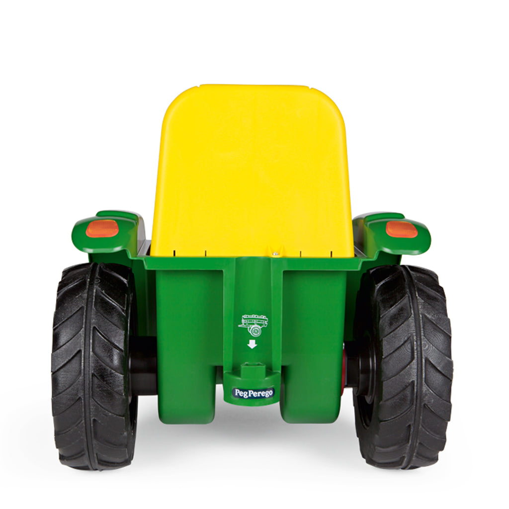 Tractor electric Peg Perego Mini JD John Deere, 6V, 12luni +, Verde / Galben
