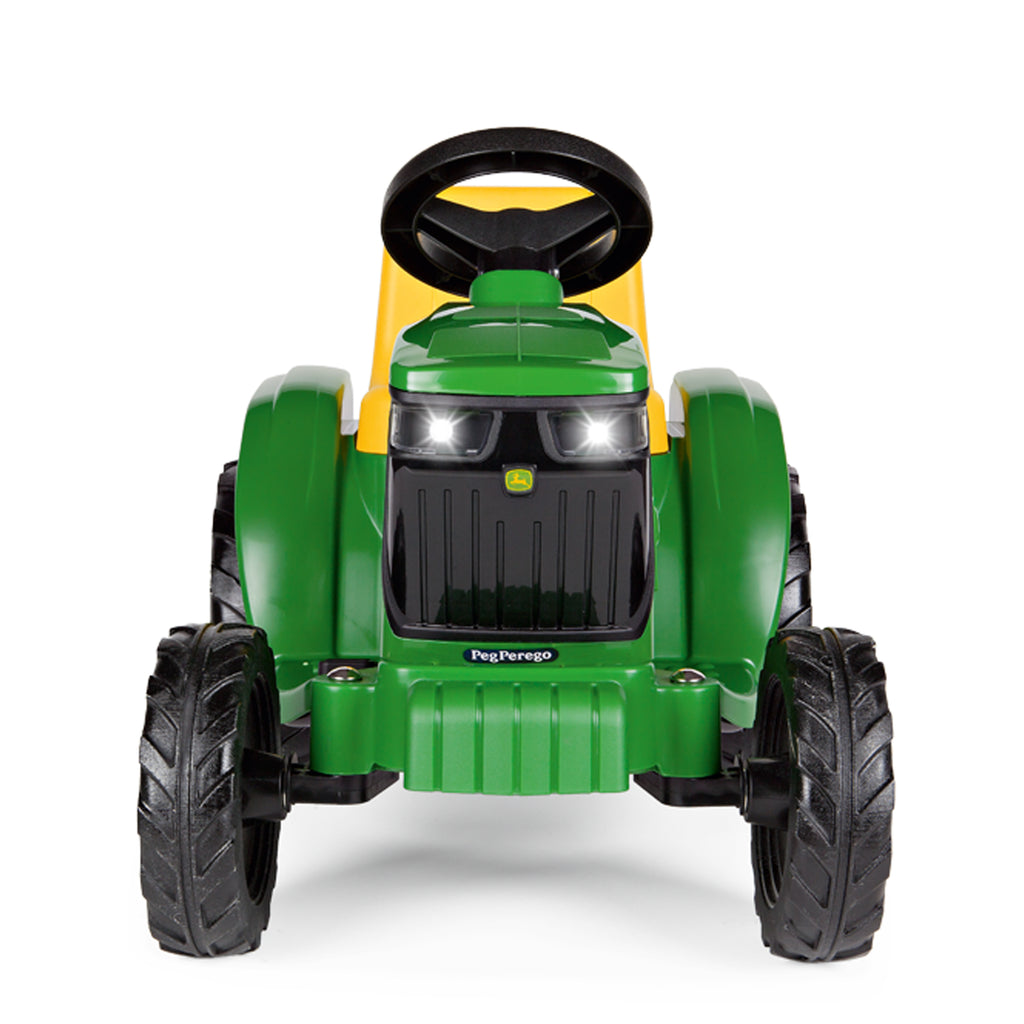 Tractor electric Peg Perego Mini JD John Deere, 6V, 12luni +, Verde / Galben