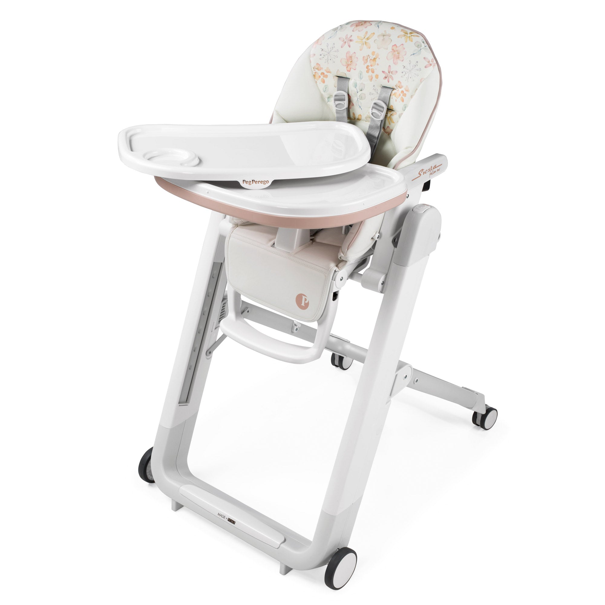 Scaun de masa 2 in 1 Peg Perego Siesta Follow Me, Aquarelle