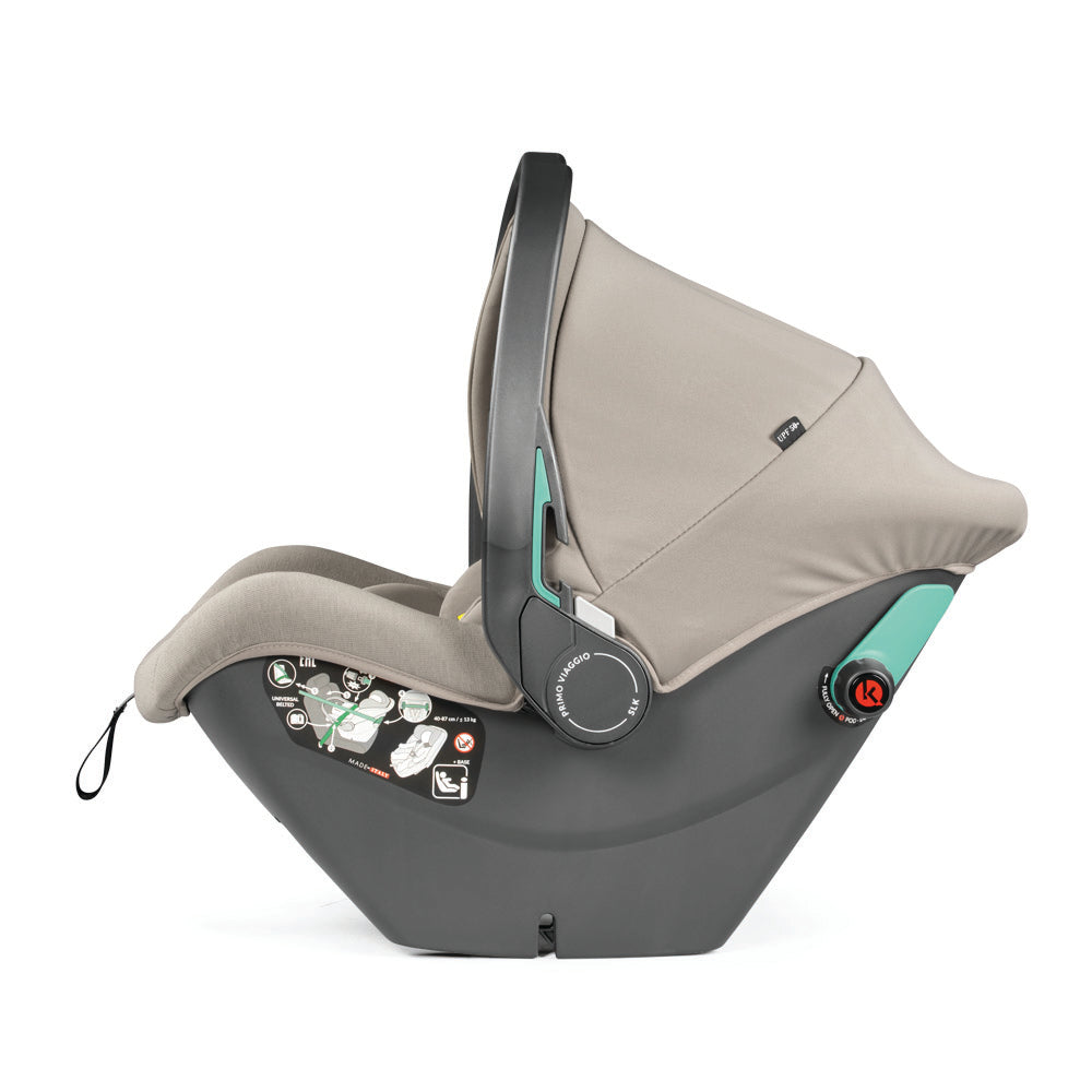 Scaun Auto, Peg Perego, i-size Primoviaggio SLK, 40 - 87 cm, 0-13 kg, Astral