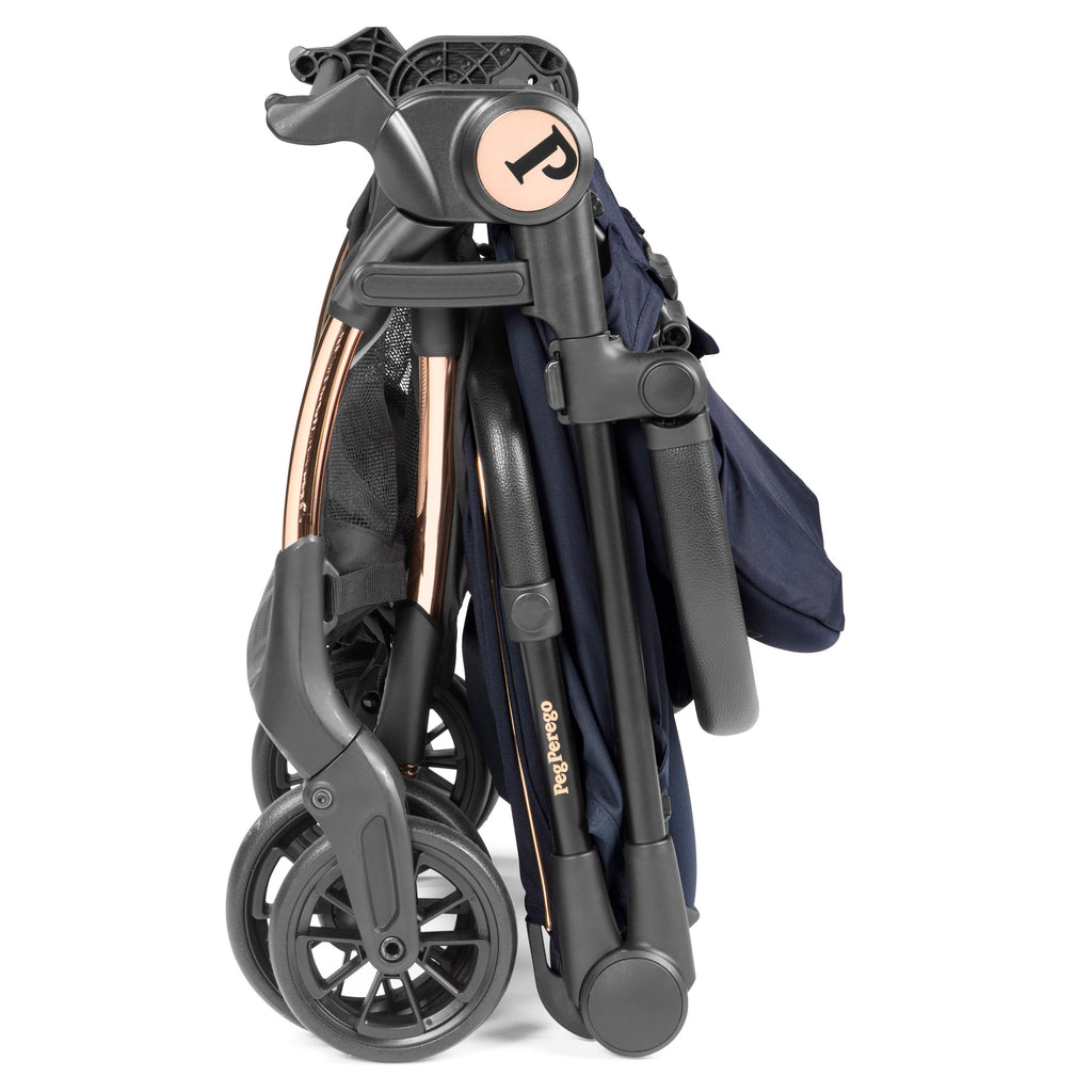 Carucior Peg Perego Volo, 0 - 22 kg, Blue Shine, Albastru