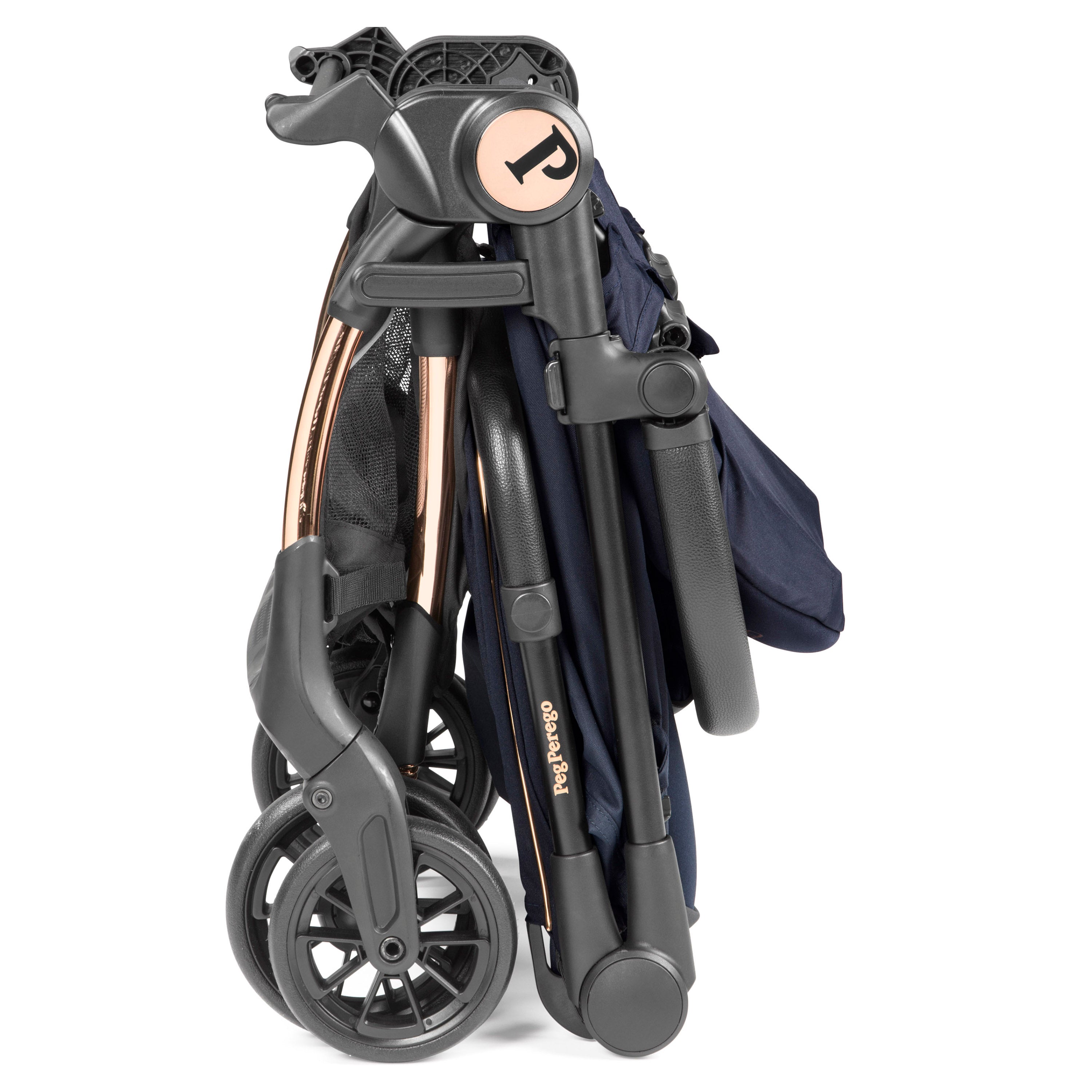 Carucior Peg Perego Volo, 0 - 22 kg, Blue Shine, Albastru