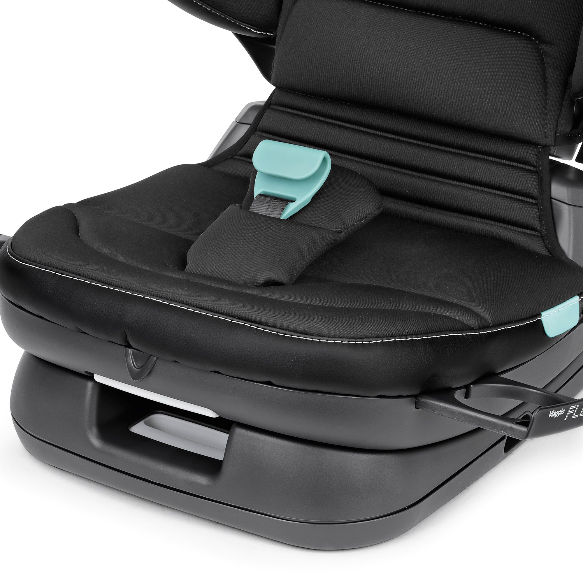 Scaun auto iSize Peg Perego, Viaggio Flex, 100-150 cm, 3-12 ani, Licorice