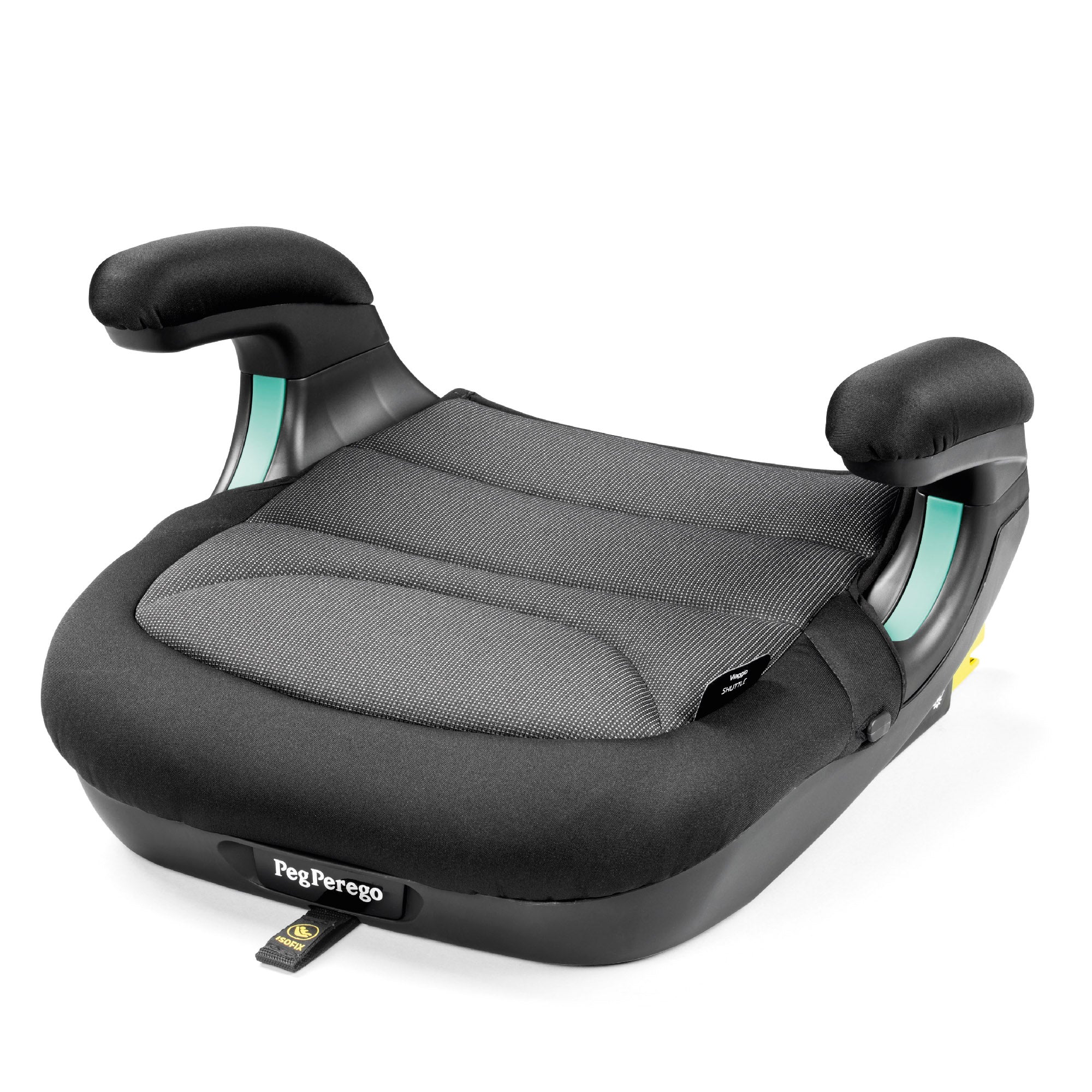 Scaun auto iSize Peg Perego Viaggio Shuttle, 125-150 cm, 6-12 ani, Crystal Black