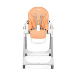 Scaun de masa 2in1 Peg Perego Prima Pappa Zero Follow Me, 0-15 Kg, Peach, Portocaliu