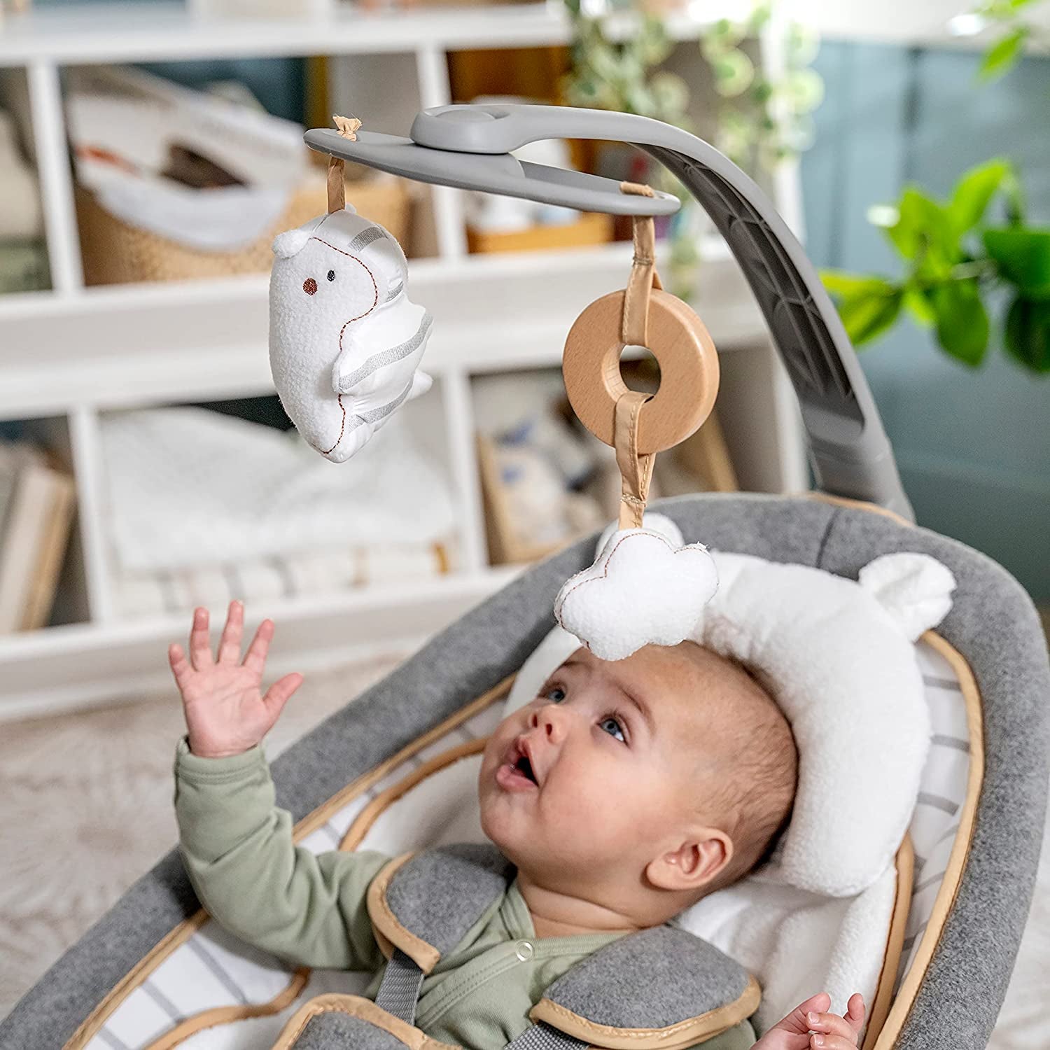 Ingenuity - Balansoar 2 in 1 Bella Teddy