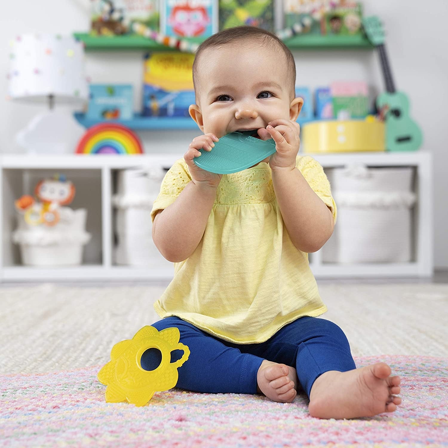 Bright Starts - Jucarie de dentitie Soare si Inghetata pe bat