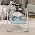 Ingenuity - Leagan portabil Swingity Swing, Goji