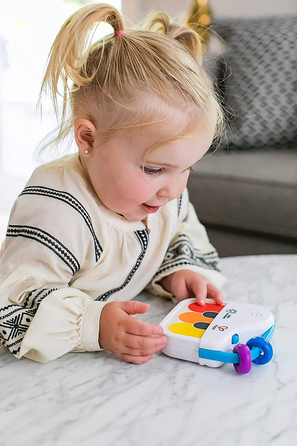 Baby Einstein - Jucarie mini pian din lemn Hape Magic