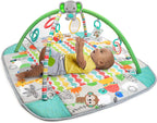 Bright Starts - Salteluta de activitati 5 in 1 Gym & Ball Pit Totally Tropical