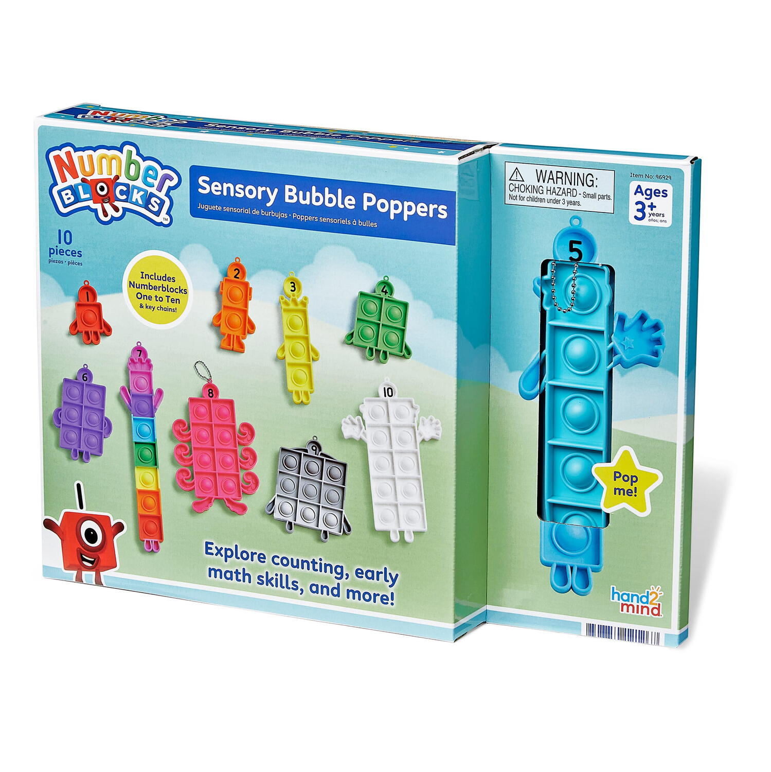 Set jucarii senzoriale - Numberblocks® de la 1 la 10