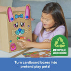 Set de creatie Boxineers™ - Animalute din carton