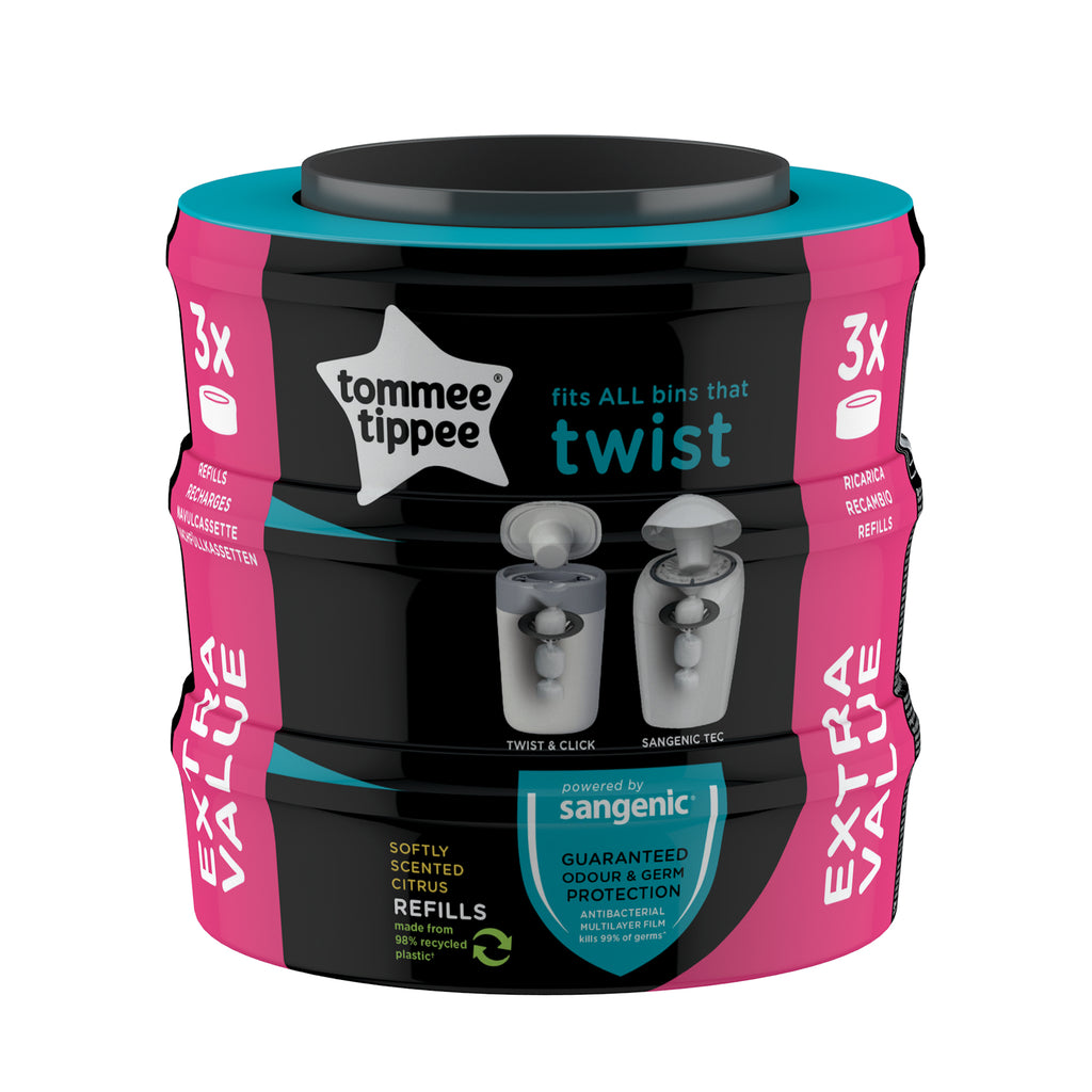 Rezerve Twist and Click, Tommee Tippee, 3 buc