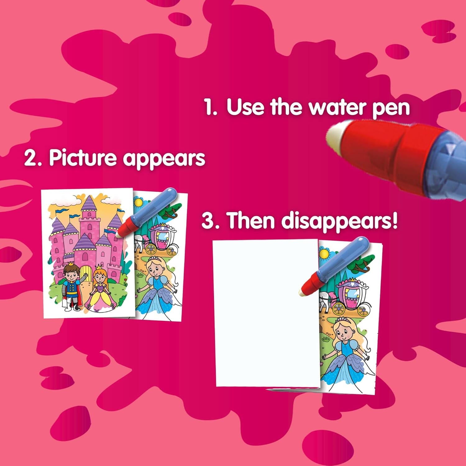 Water Magic: Carte de colorat Povesti magice