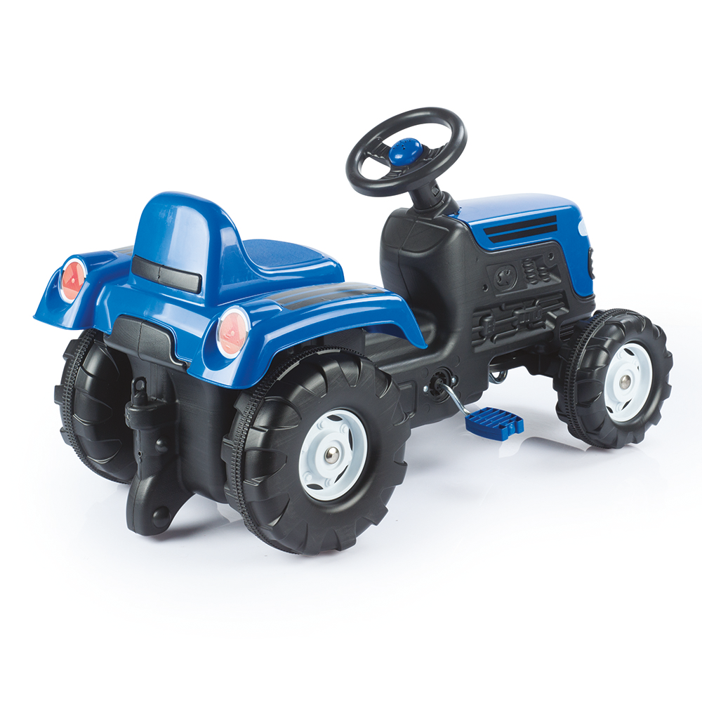 Tractor cu pedale - albastru
