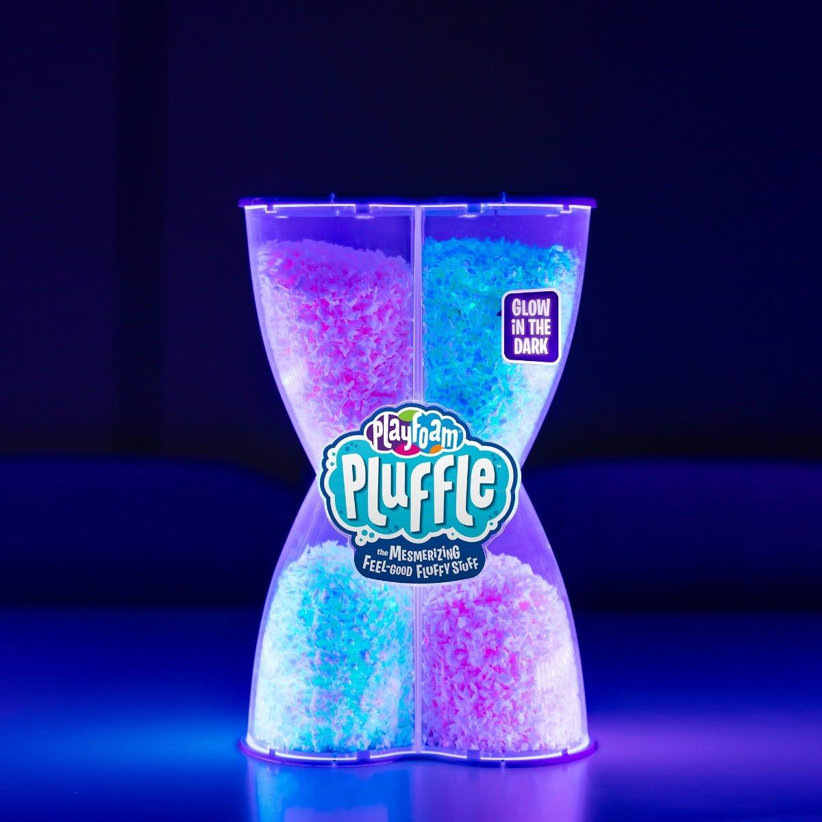 Spuma de modelat Playfoam Pluffle™ Twist Reflectorizanta