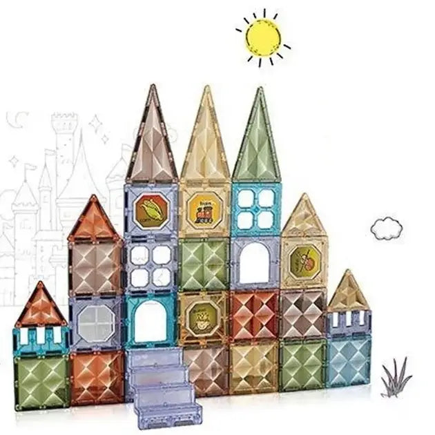 Joc magnetic  Diamond - 48 piese (7.5 cm)