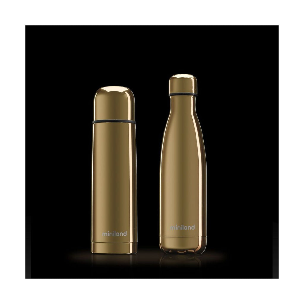 Set 2 Termosuri Lichide Miniland MyBaby@Me Gold 500 ml