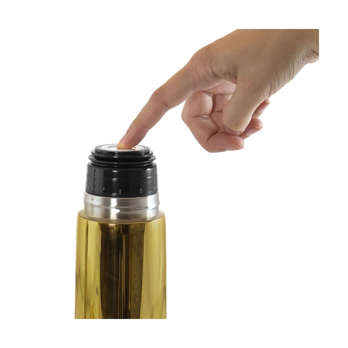 Set of 2 Miniland MyBaby@Me Gold Liquid Thermoses, 500 ml