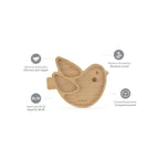 Miniland Chick divided plate with silicone base