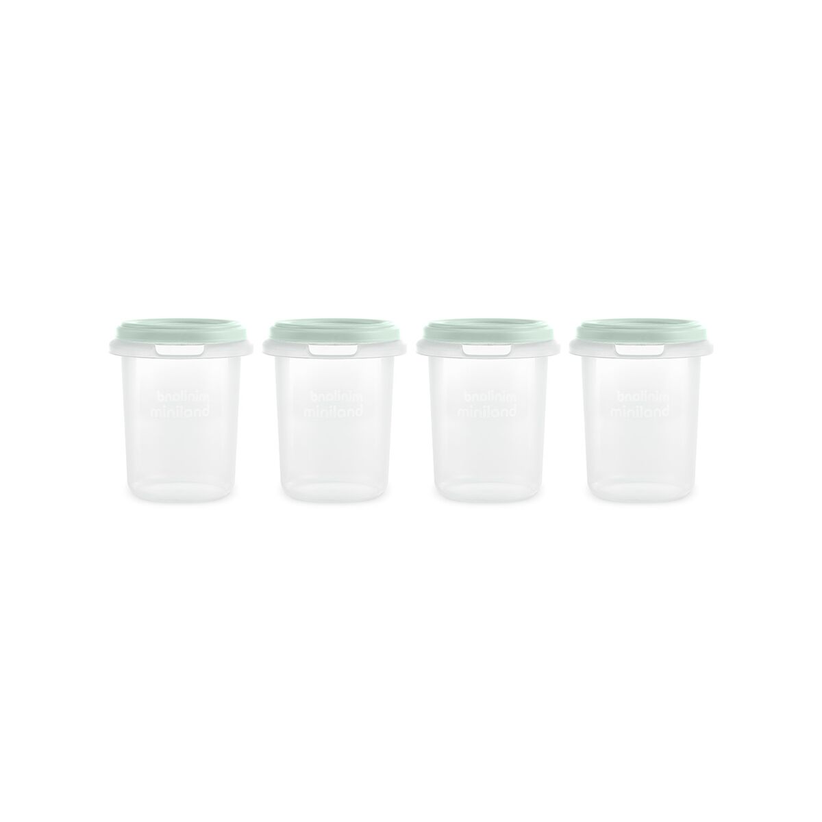 Set 4 recipiente gradate Miniland Terra Ocean 250 ml