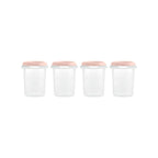 Set 4 recipiente gradate Miniland Candy 250 ml