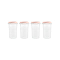 Set 4 recipiente gradate Miniland Candy 330 ml