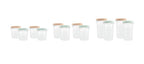 Set of 12 Miniland airtight containers for Dreamland baby food storage