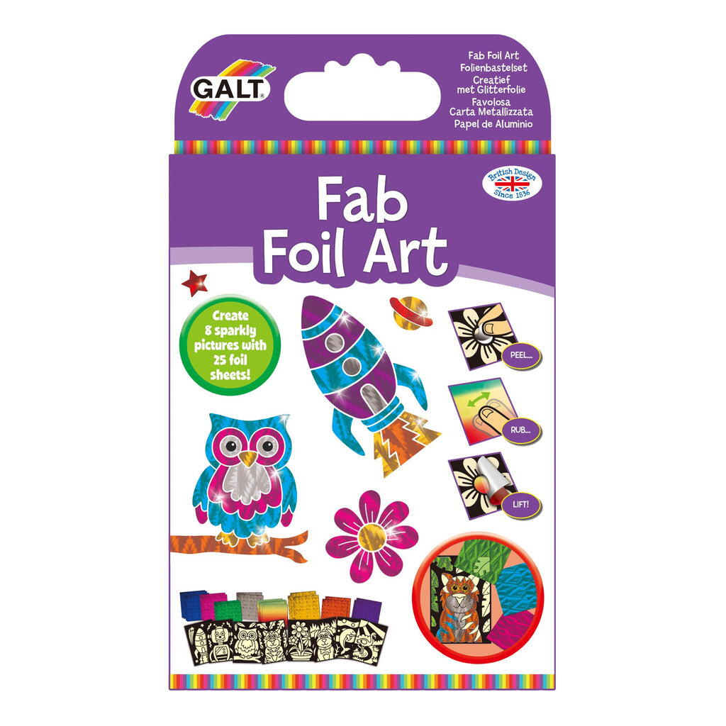 Set creativ - Arta cu folii de transfer