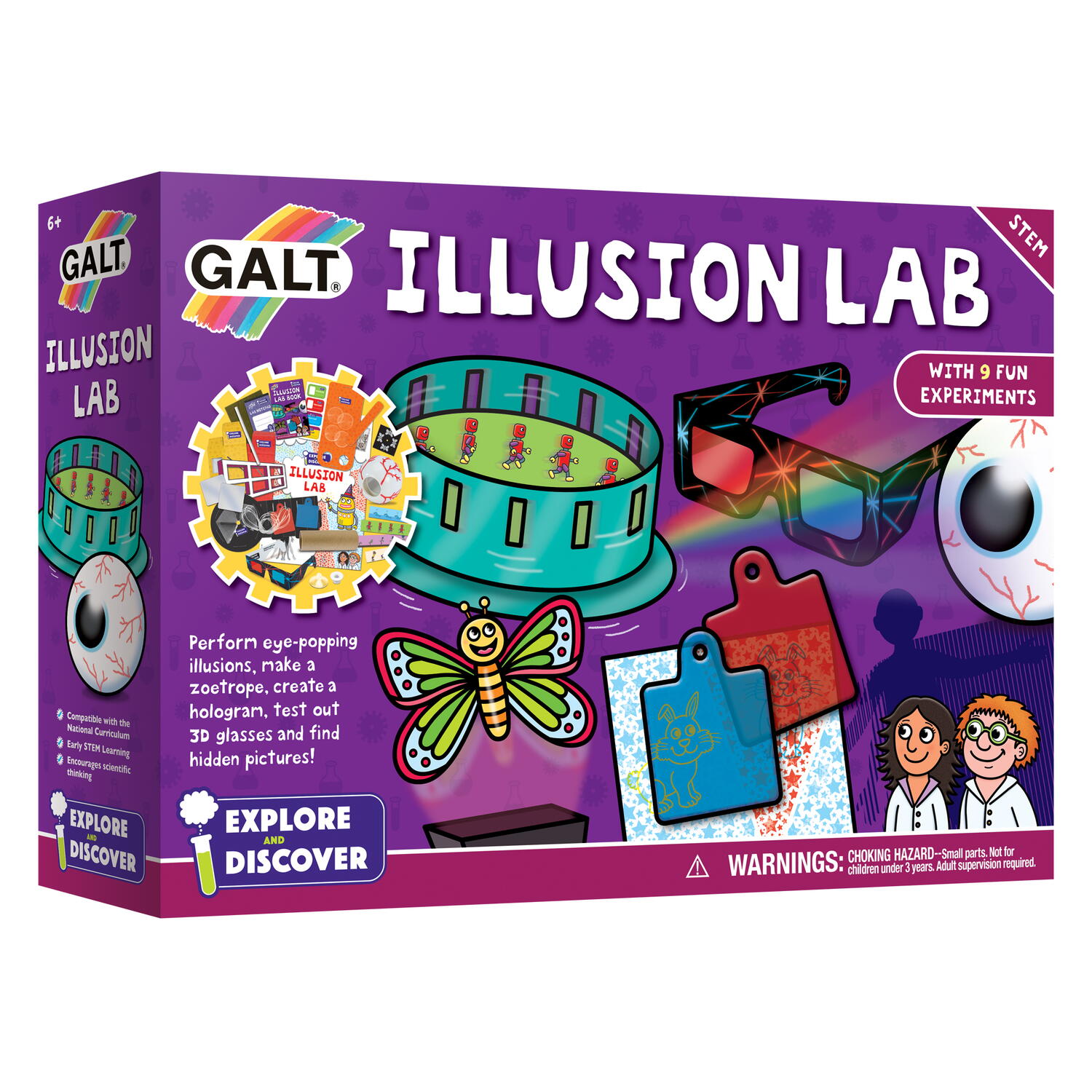 Set experimente - Illusion lab