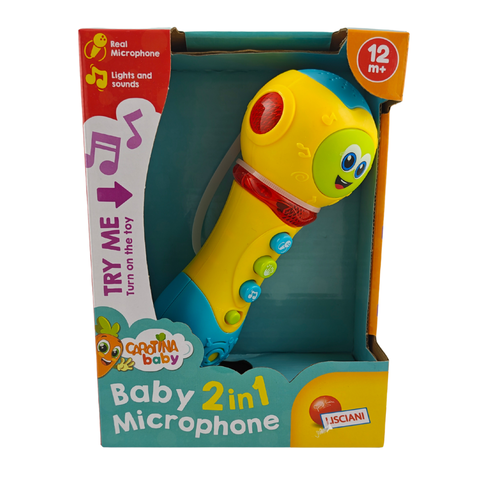 Microfon 2 in 1 pentru copii