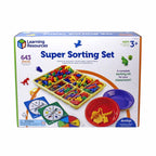 Kit educational complet pentru sortare - 600+ piese si activitati pentru copii