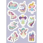 Carte de activitati cu abtibilduri - Unicorni magici
