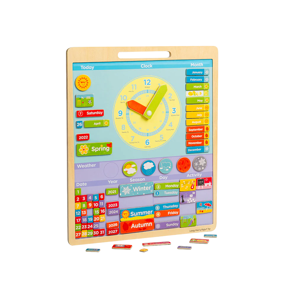 Vremea - Calendar magnetic in limba engleza