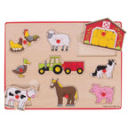 Puzzle din lemn incastru - Ferma