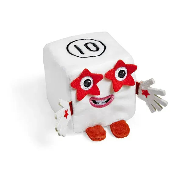 Mini mascota din plus Numberblocks™ Blocklets™ - Zece