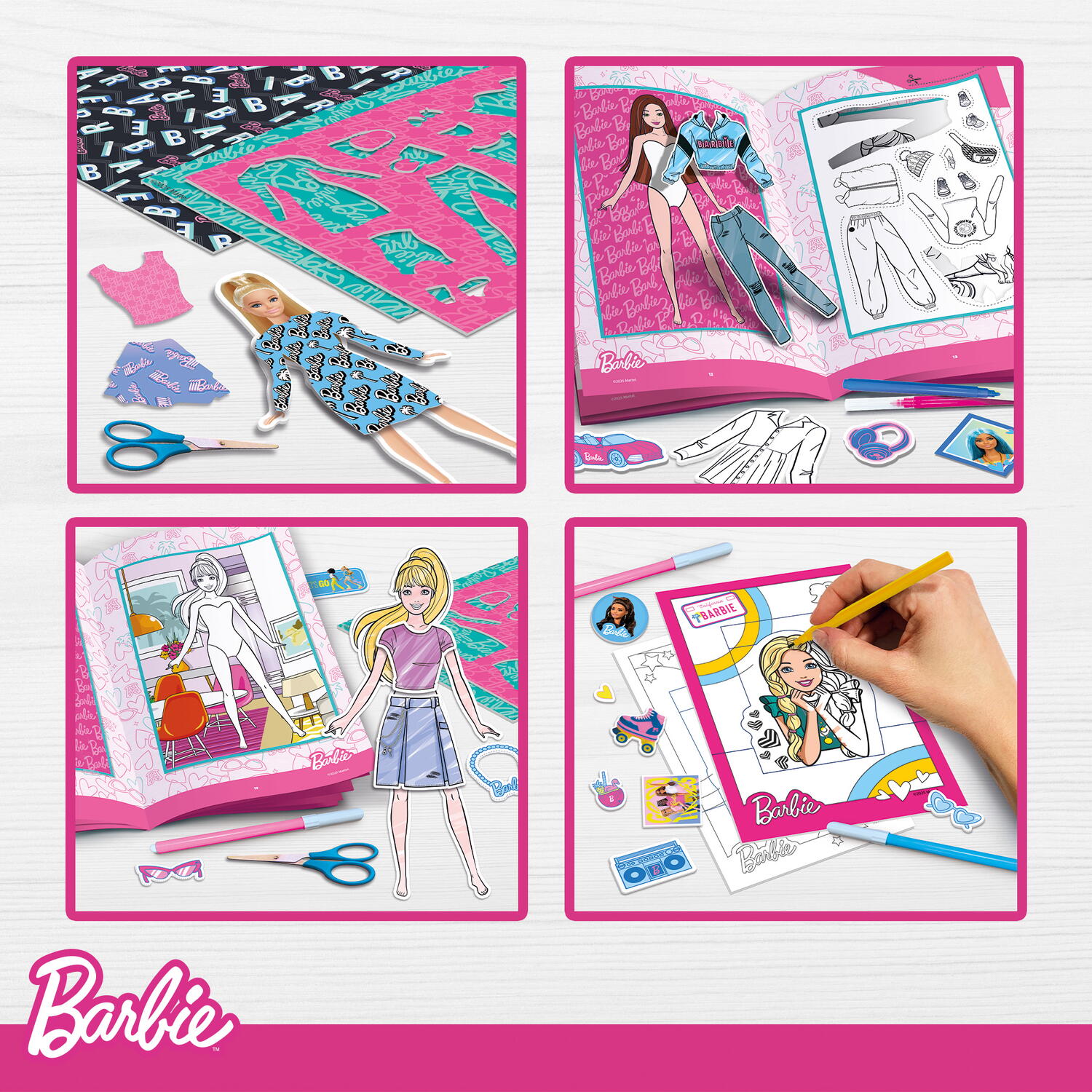Kit de creatie cu ghiozdanel - Barbie Fasion