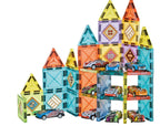 Joc magnetic - Parcarea masinutelor 59 piese (5.5 cm)