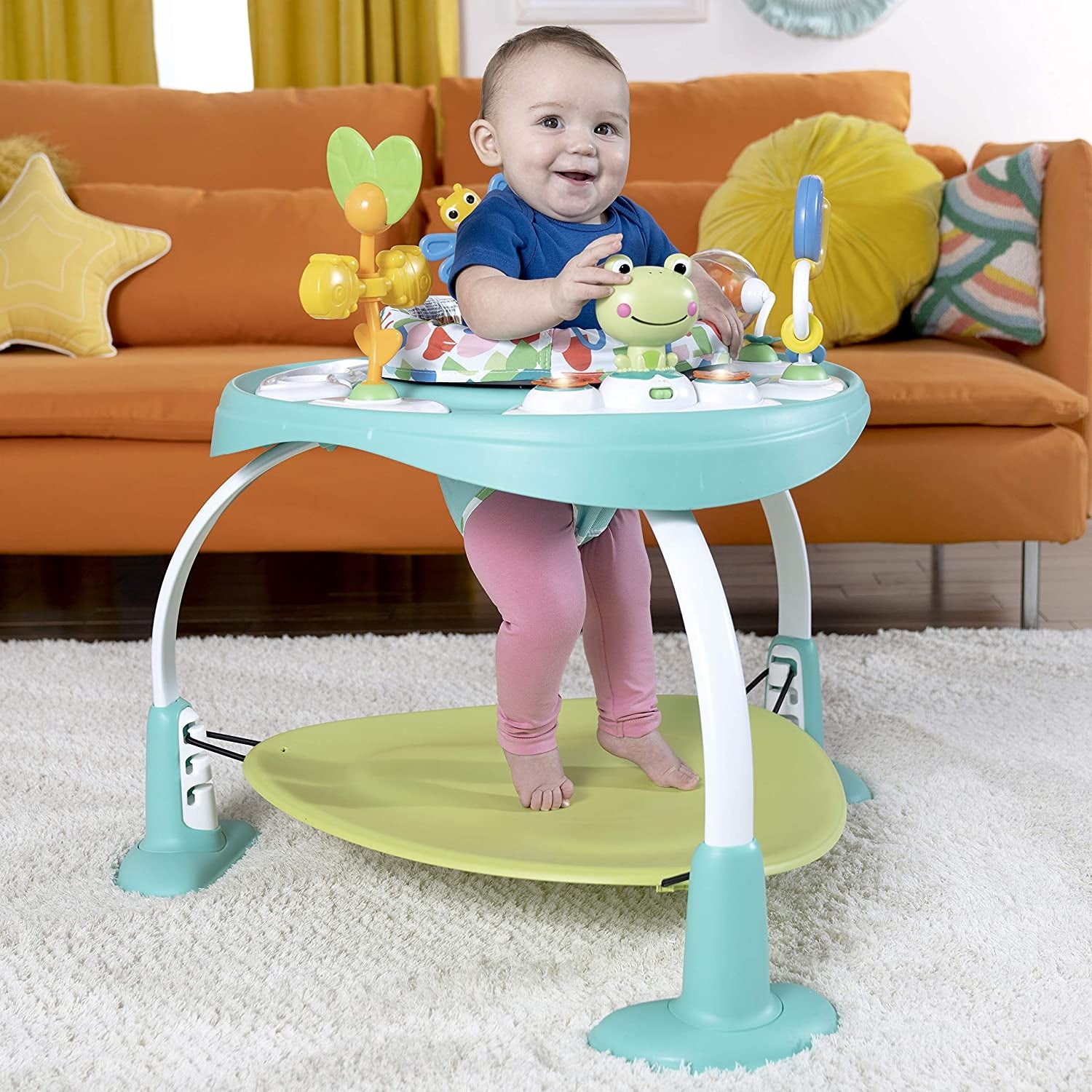 Bright Starts - Centru de activitati 2 in 1 Playful Pond
