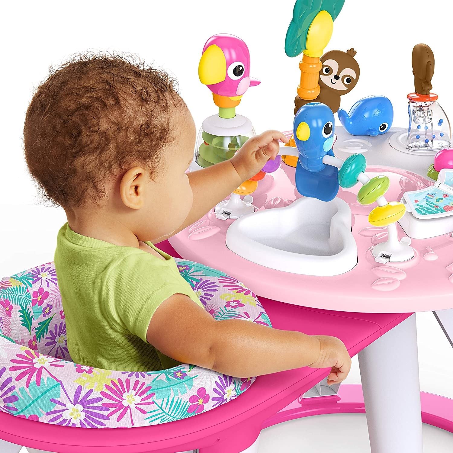 Bright Starts - Centru de activitati 2 in 1 Tropic Coral