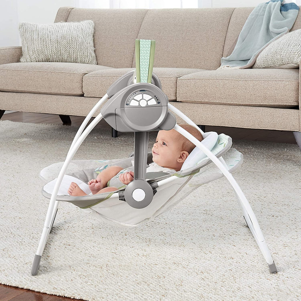 InGenuity Comfort & Harmony Leagan portabil Kendrick 0 luni cu 6 viteze de leganare si 6 melodii