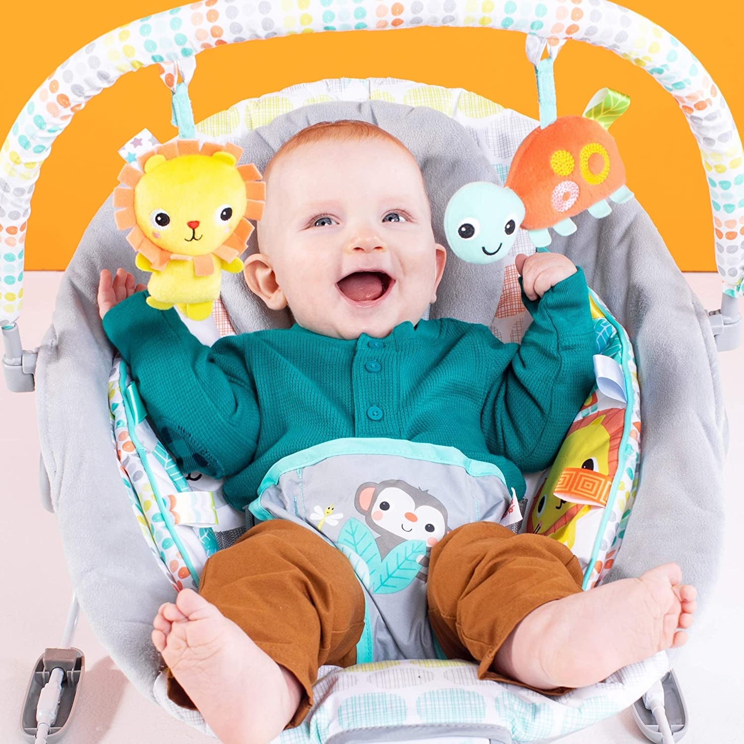 Bright Starts - Leagan si balansoar Whimsical Wild