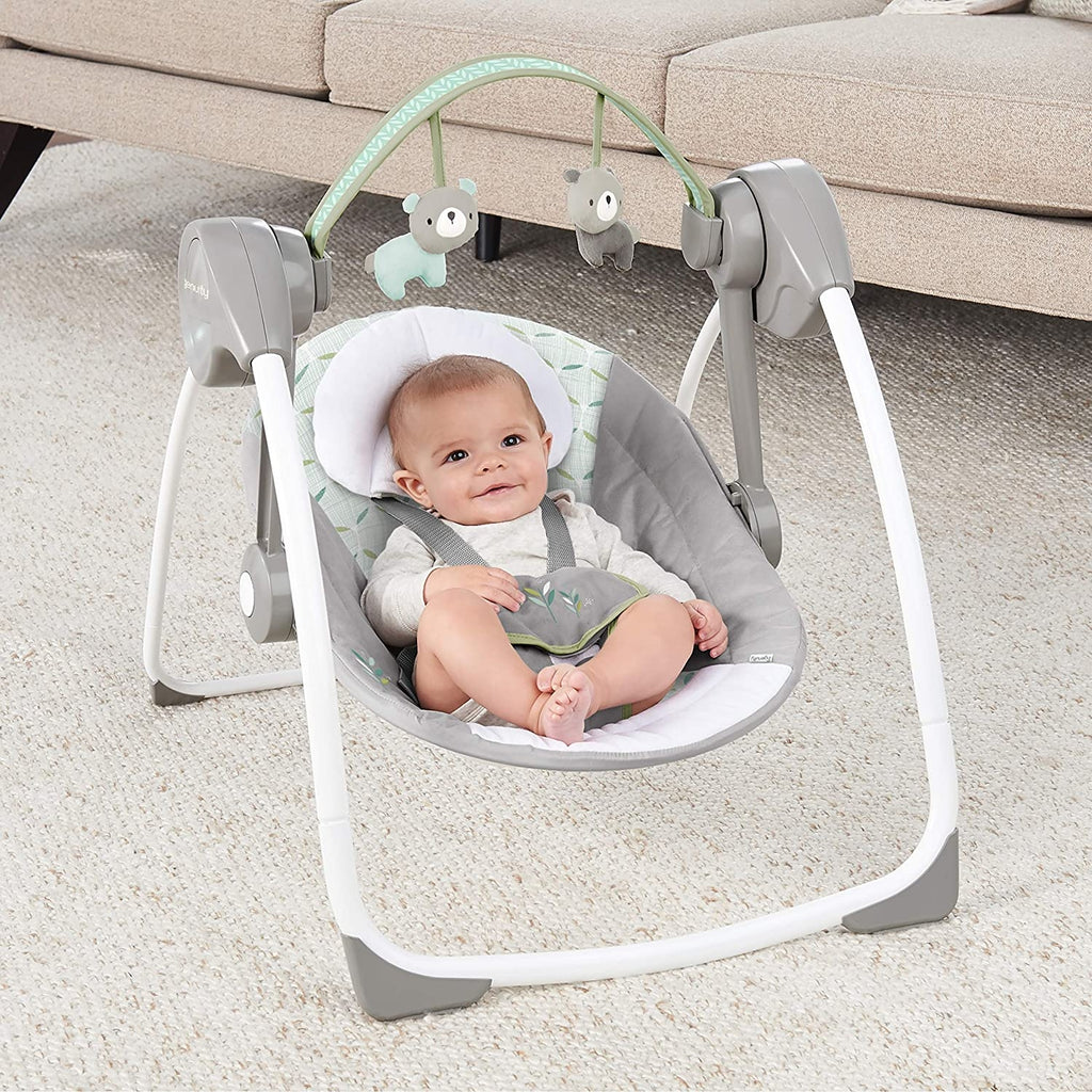 InGenuity Comfort & Harmony Leagan portabil Kendrick 0 luni cu 6 viteze de leganare si 6 melodii