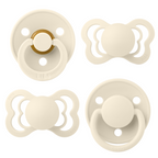 BIBS - Set 4 suzete Try-it collection 6 luni +-Ivory