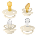 BIBS - Set 4 suzete Try-it collection 6 luni +-Ivory