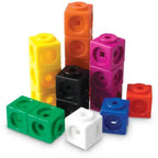 Set 100 piese MathLink® - Cuburi de construit si numarat