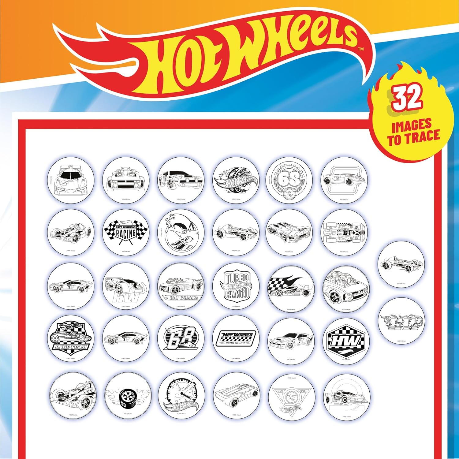 Proiector pentru desen - Hot Wheels
